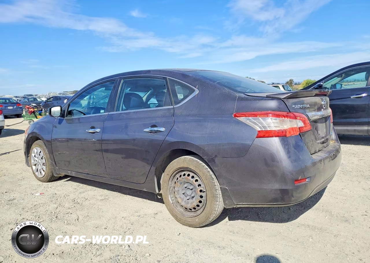 2014 Nissan Sentra Sv VIN:3N1AB7AP9EY311672 - 2