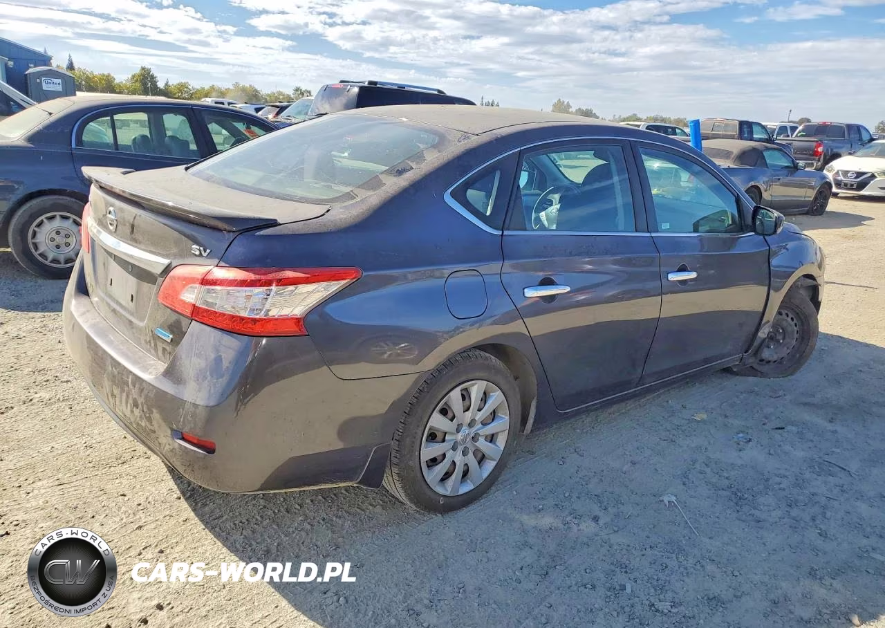 2014 Nissan Sentra Sv VIN:3N1AB7AP9EY311672 - 3