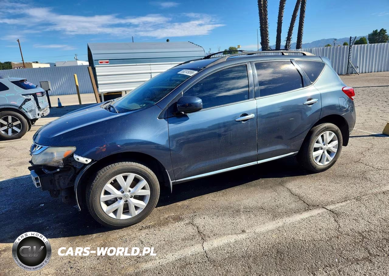 2014 Nissan Murano Sv VIN:JN8AZ1MU6EW409268 - 1