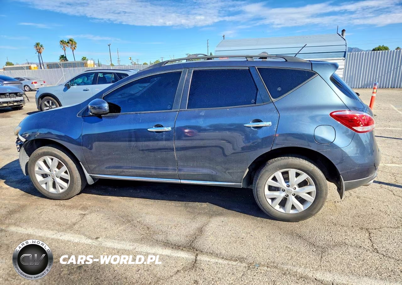 2014 Nissan Murano Sv VIN:JN8AZ1MU6EW409268 - 2
