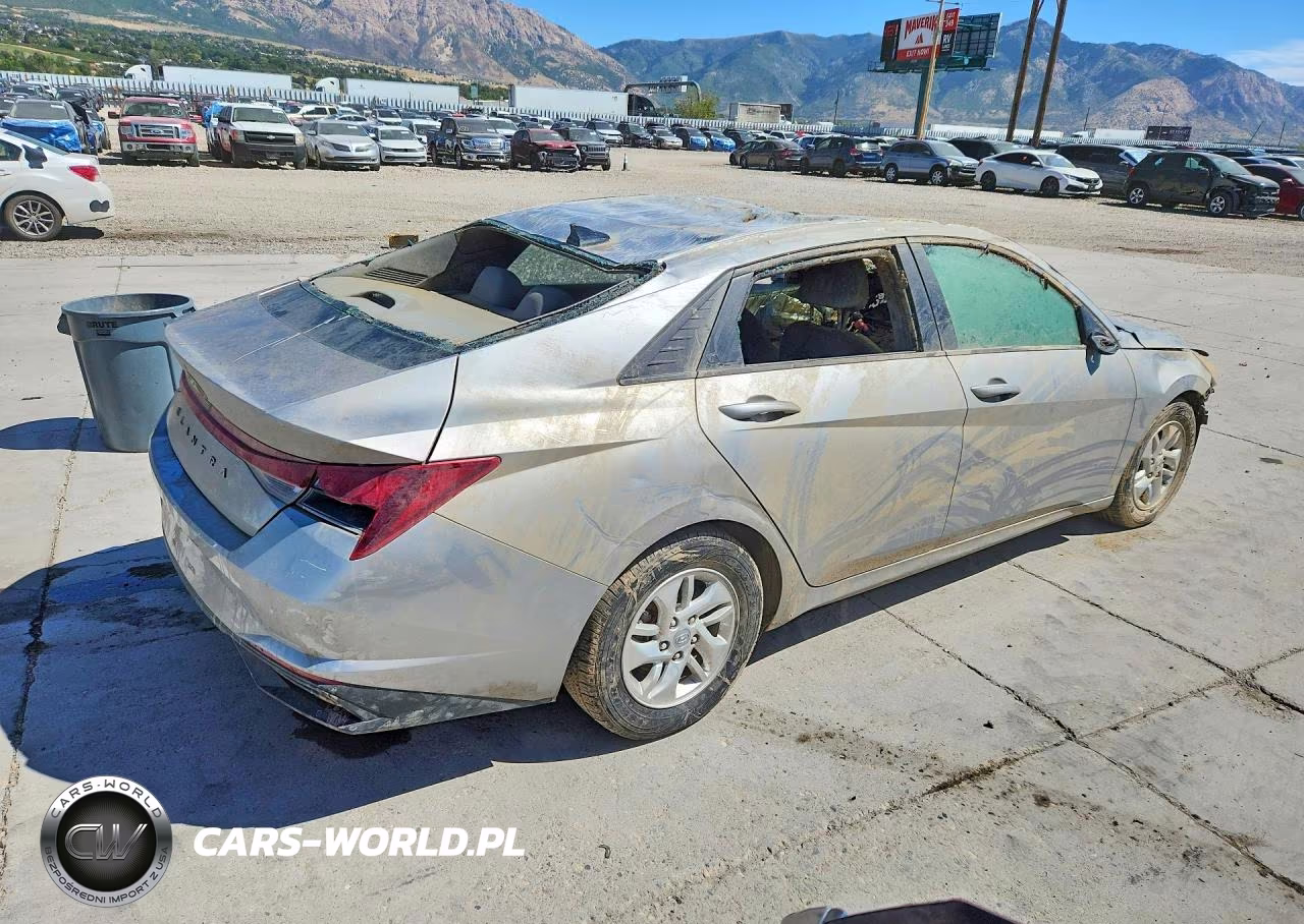 2021 Hyundai Elantra Se VIN:5NPLL4AG5MH046861 - 3