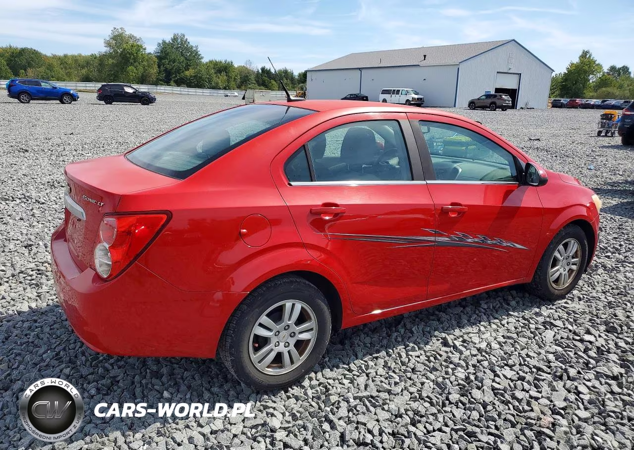 2012 Chevrolet Sonic Lt VIN:1G1JC5SH8C4106083 - 3