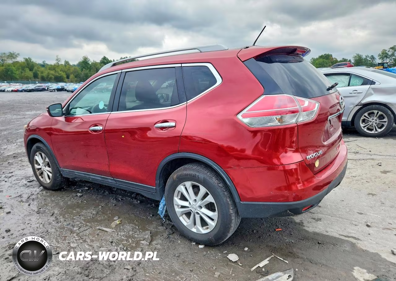 2014 Nissan Rogue Sv VIN:5N1AT2MV8EC808904 - 2