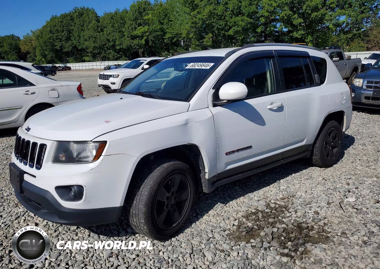 2017 Jeep Compass Latitude VIN:1C4NJCEB8HD160422 - 1
