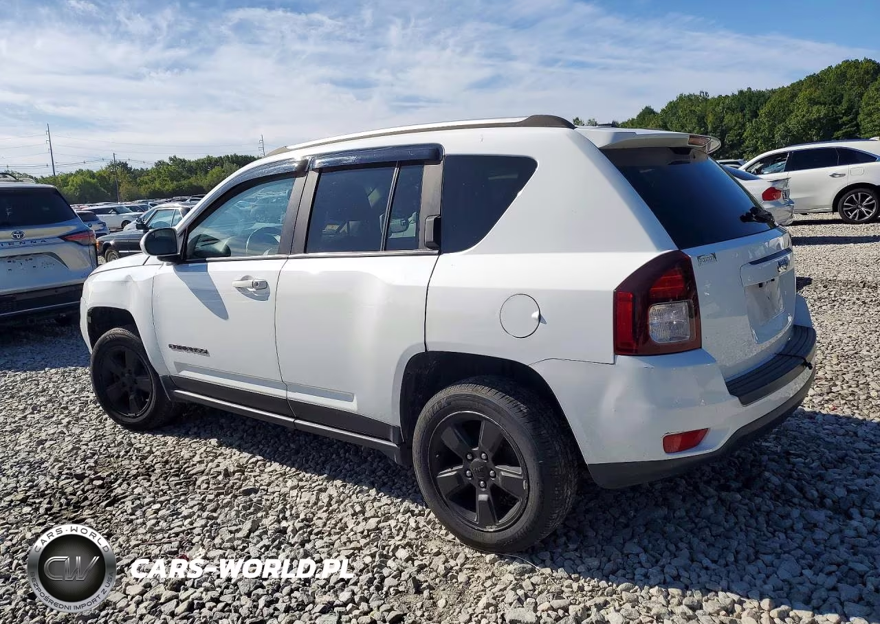 2017 Jeep Compass Latitude VIN:1C4NJCEB8HD160422 - 2