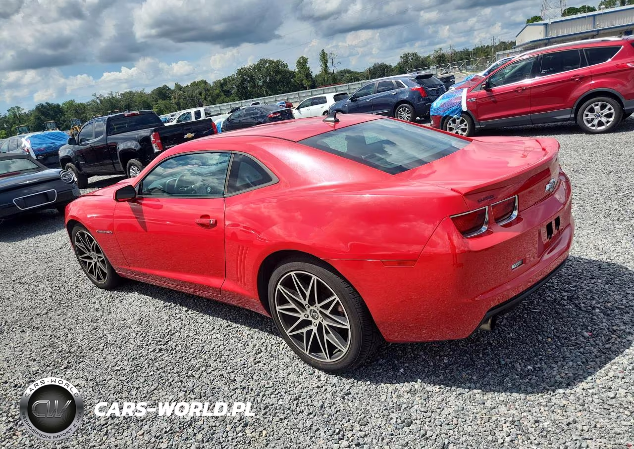 2013 Chevrolet Camaro Ls VIN:2G1FA1E37D9196202 - 2