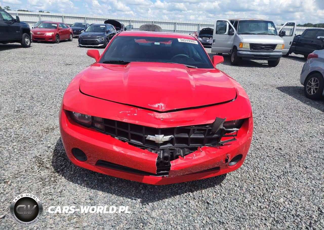 2013 Chevrolet Camaro Ls VIN:2G1FA1E37D9196202 - 5