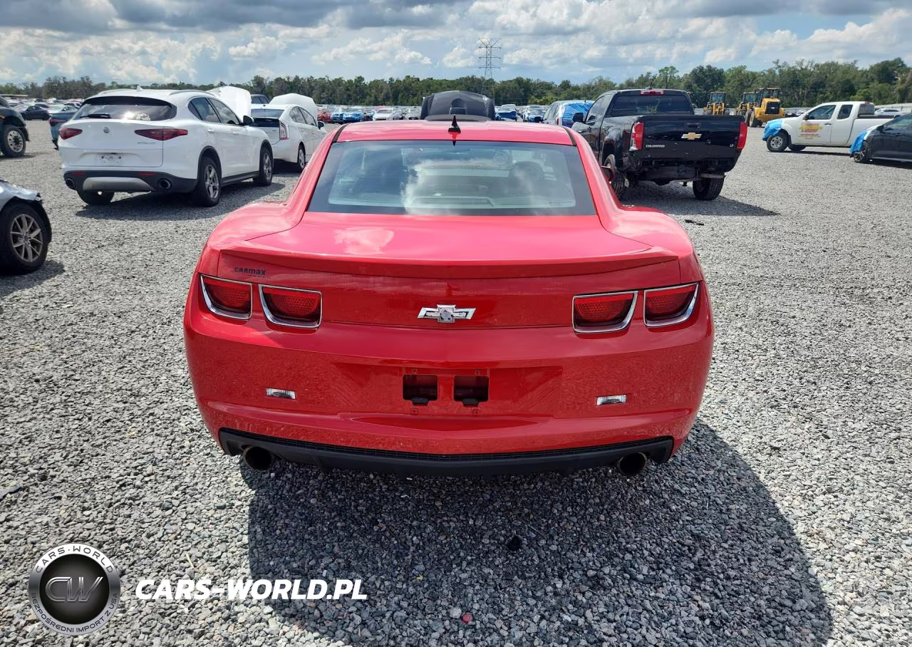 2013 Chevrolet Camaro Ls VIN:2G1FA1E37D9196202 - 6