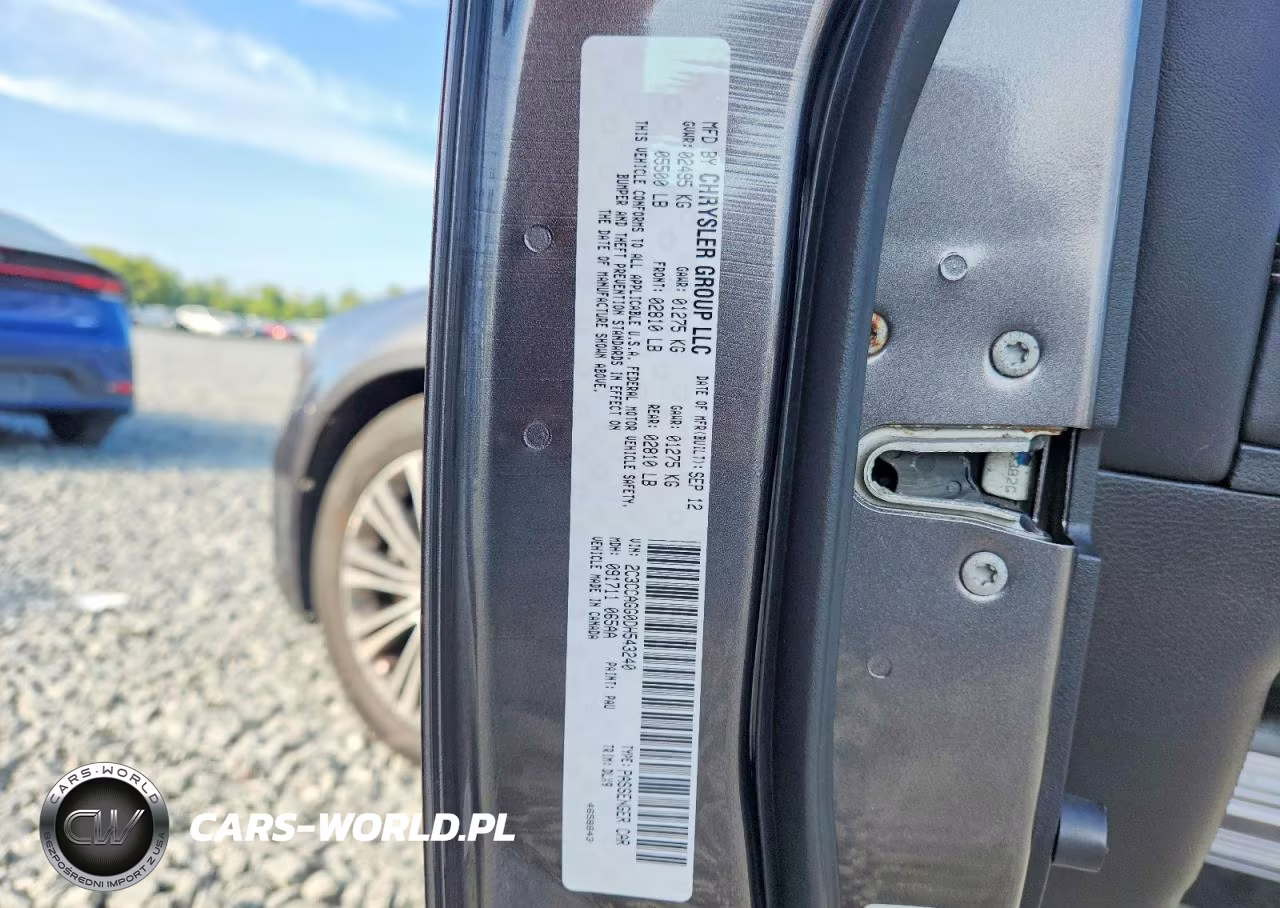 2013 Chrysler 300 S VIN:2C3CCAGG0DH543240 - 12