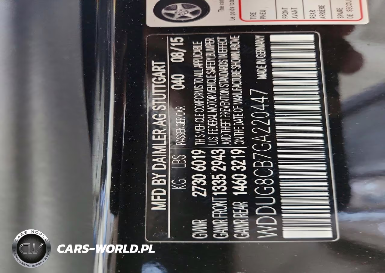 2016 Mercedes-Benz S 550 VIN:WDDUG8CB7GA220447 - 12