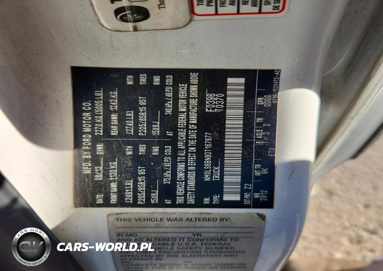 2013 Ford Transit Connect Xlt VIN:NM0LS6BN8DT167677 - 13