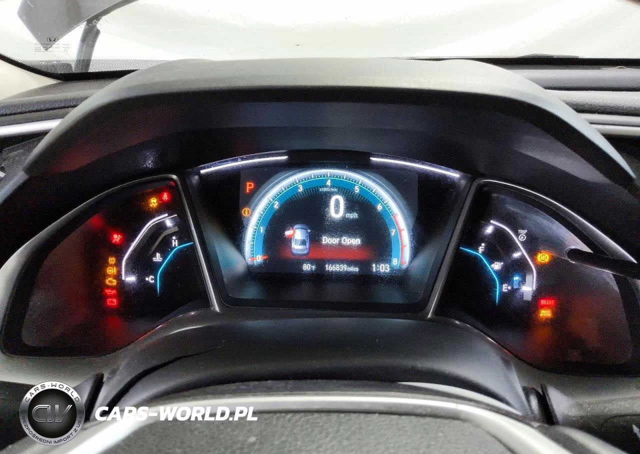 2018 Honda Civic Ex VIN:JHMFC1F39JX005634 - 9