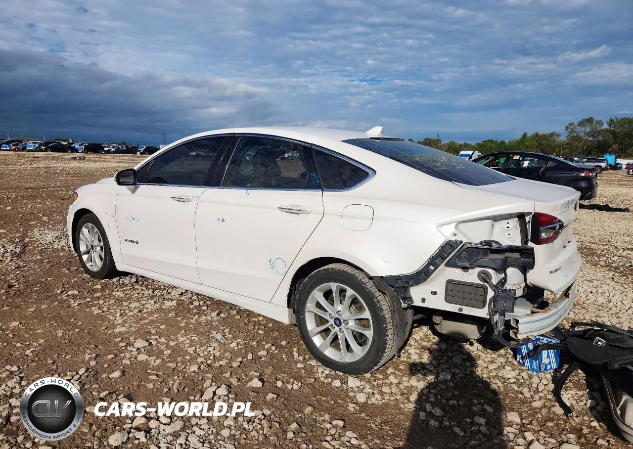 2019 Ford Fusion Sel VIN:3FA6P0MU9KR235461 - 2