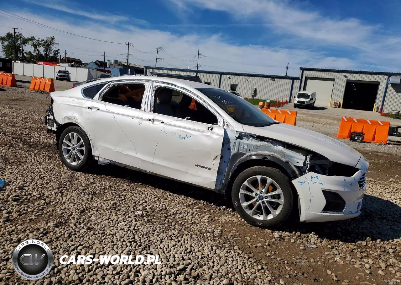 2019 Ford Fusion Sel VIN:3FA6P0MU9KR235461 - 4