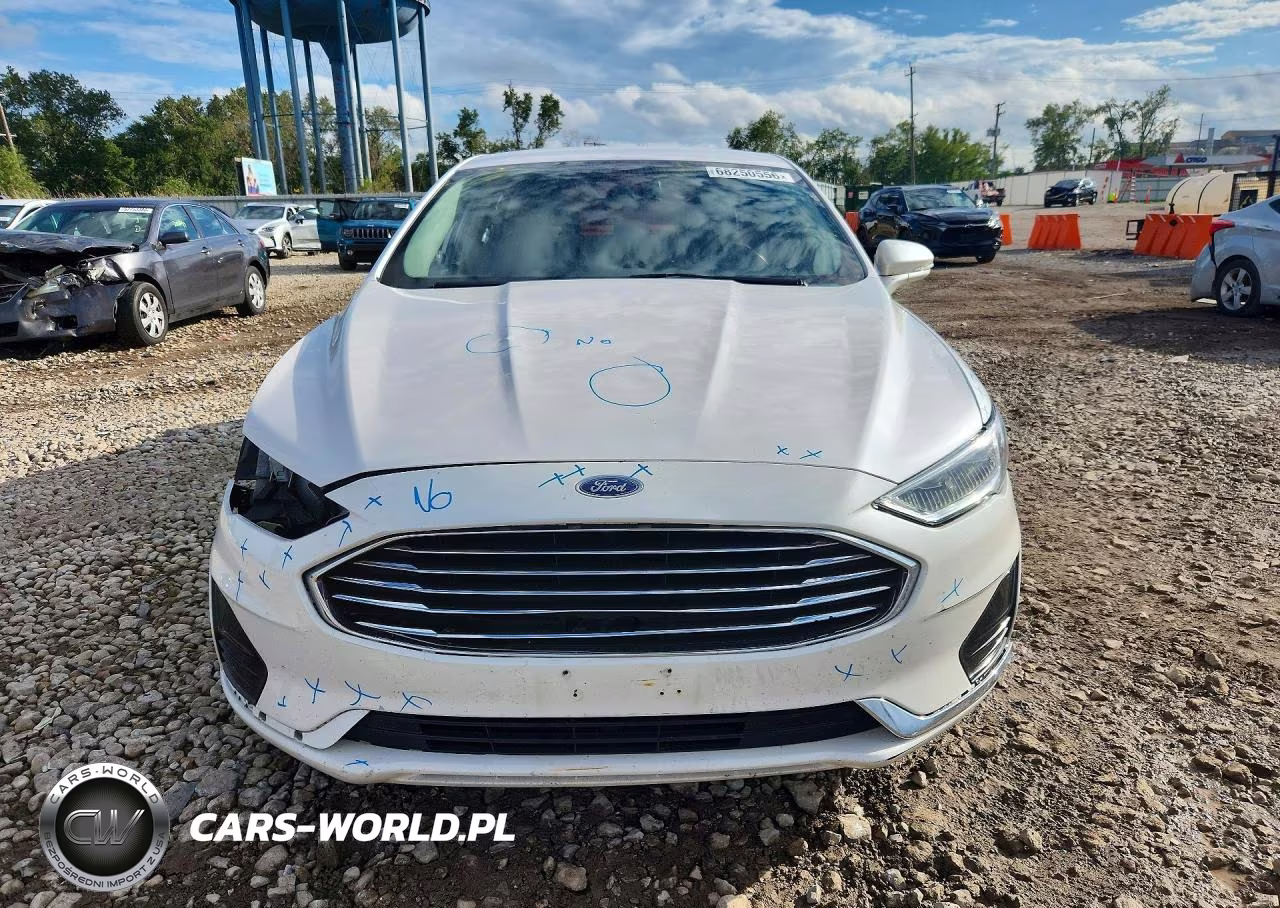 2019 Ford Fusion Sel VIN:3FA6P0MU9KR235461 - 5
