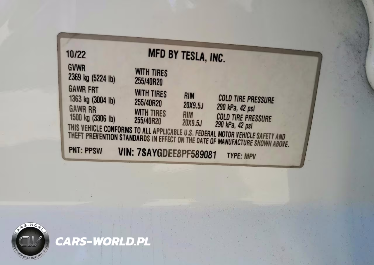 2023 Tesla Model Y VIN:7SAYGDEE8PF589081 - 13