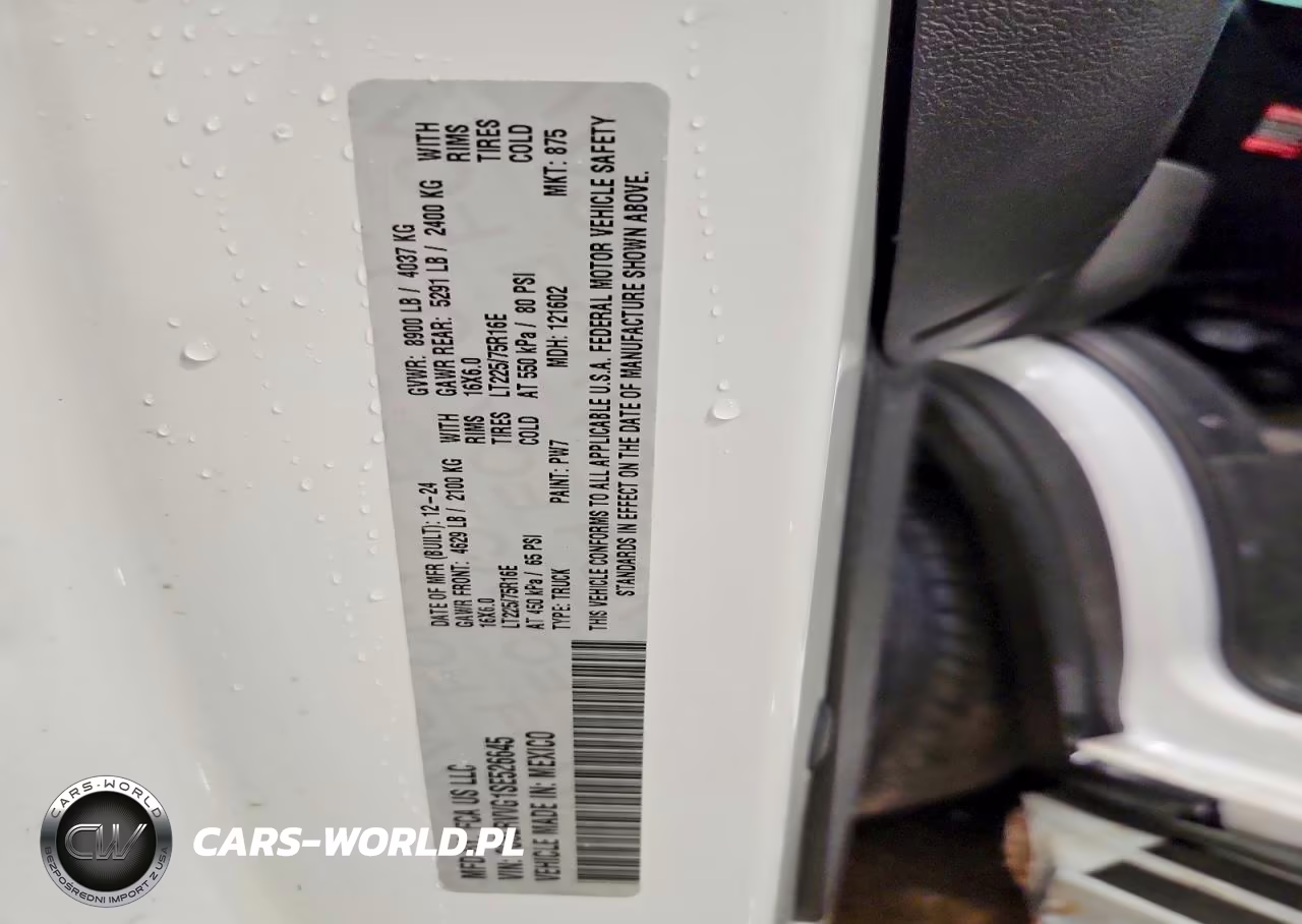 2025 Ram Promaster 2500 Delivery Van VIN:3C6LRVVG1SE526645 - 12