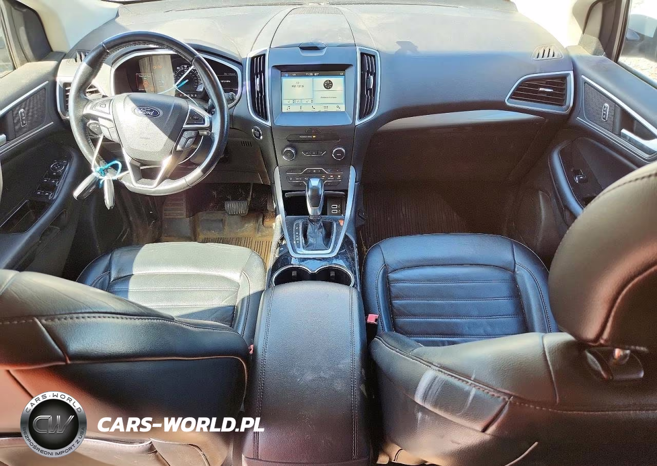 2017 Ford Edge Sel VIN:2FMPK4J93HBC36869 - 8