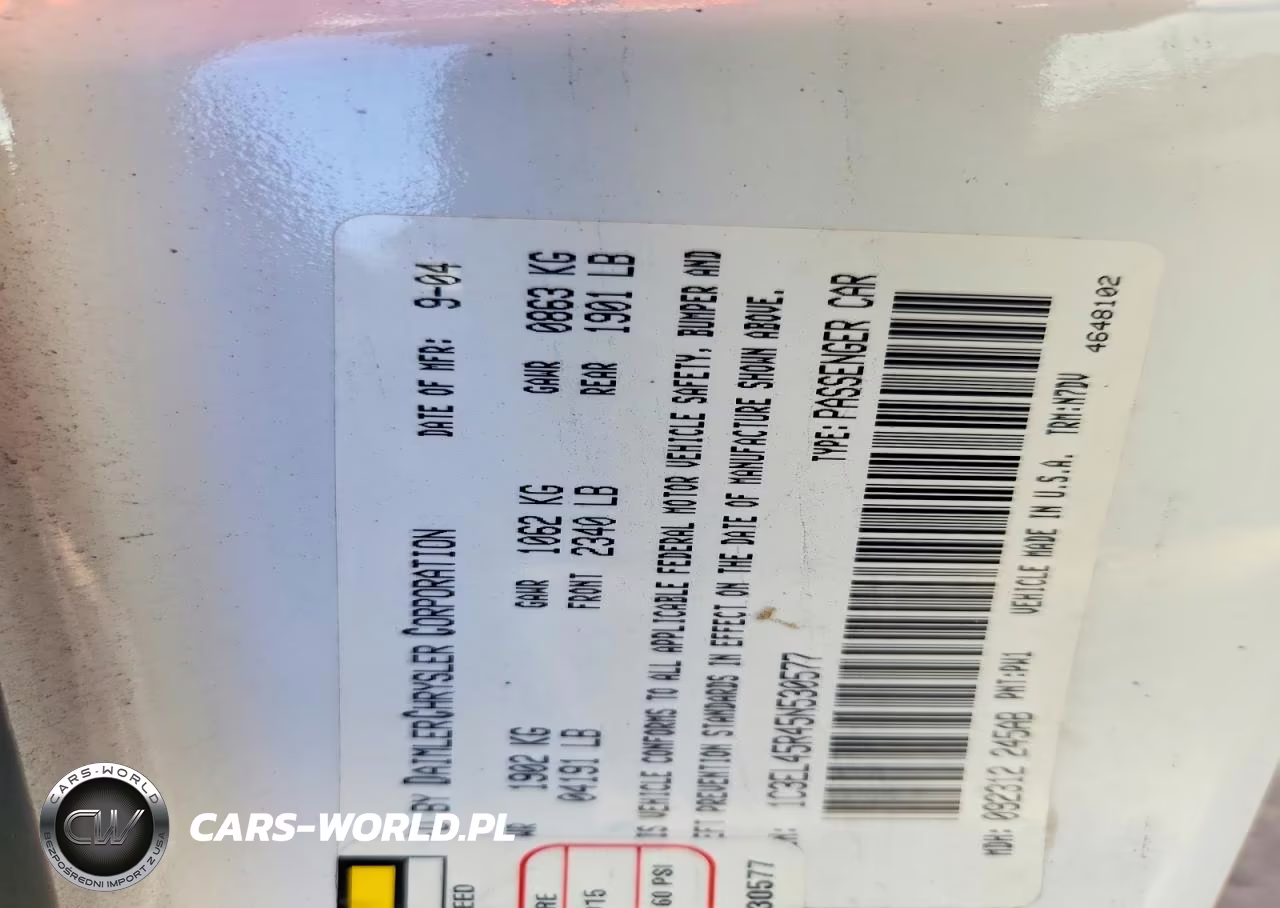2005 Chrysler Sebring VIN:1C3EL45R45N530577 - 12