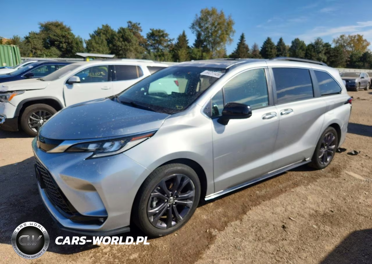 2022 Toyota Sienna Xse VIN:5TDDRKEC8NS096552 - 1