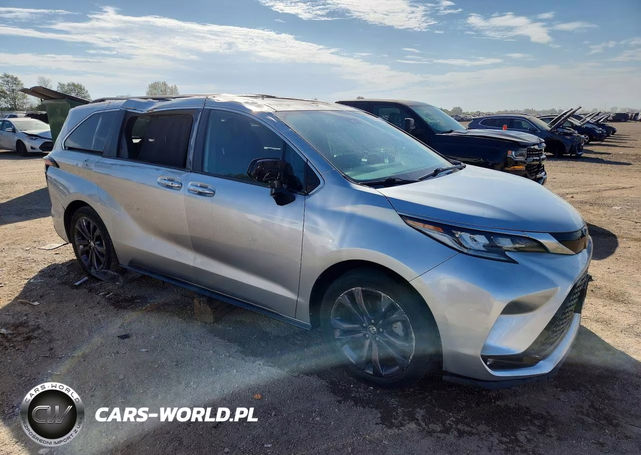 2022 Toyota Sienna Xse VIN:5TDDRKEC8NS096552 - 4