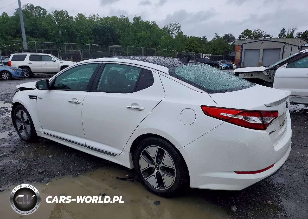 2013 Kia Optima Hybrid VIN:KNAGM4AD7D5061332 - 2