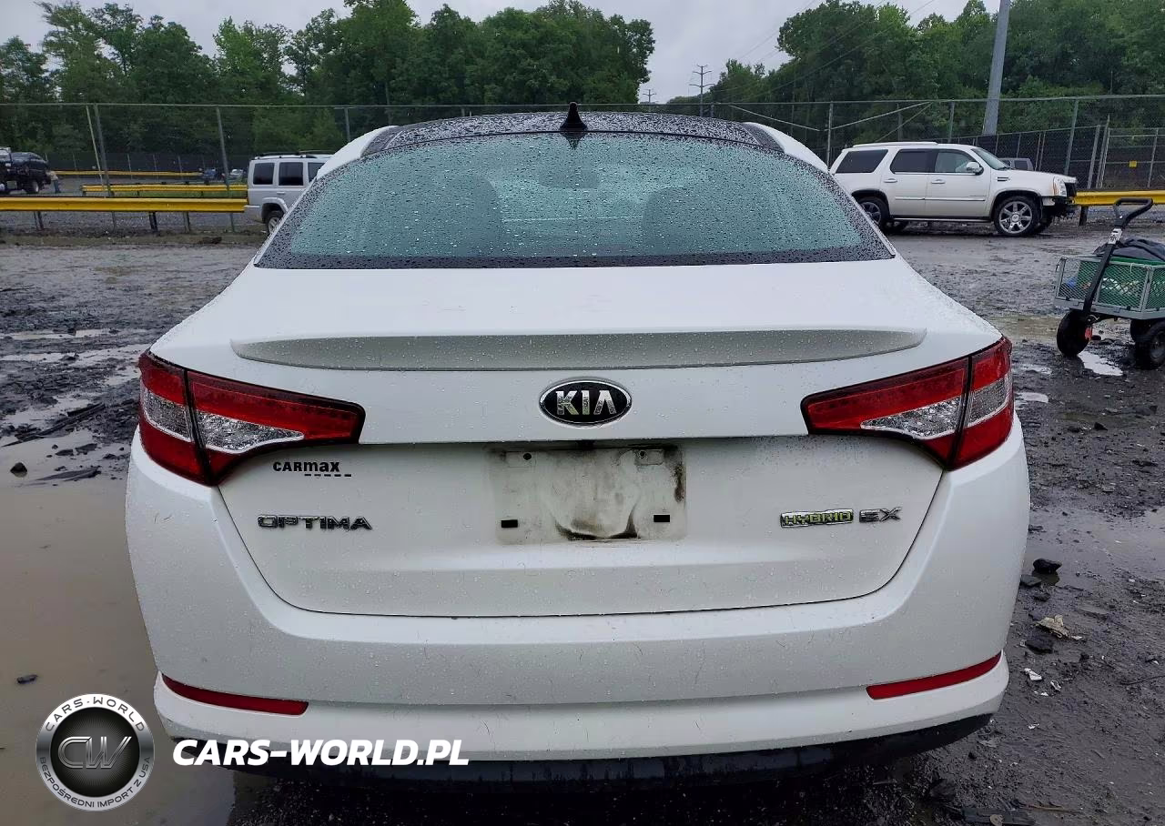 2013 Kia Optima Hybrid VIN:KNAGM4AD7D5061332 - 6