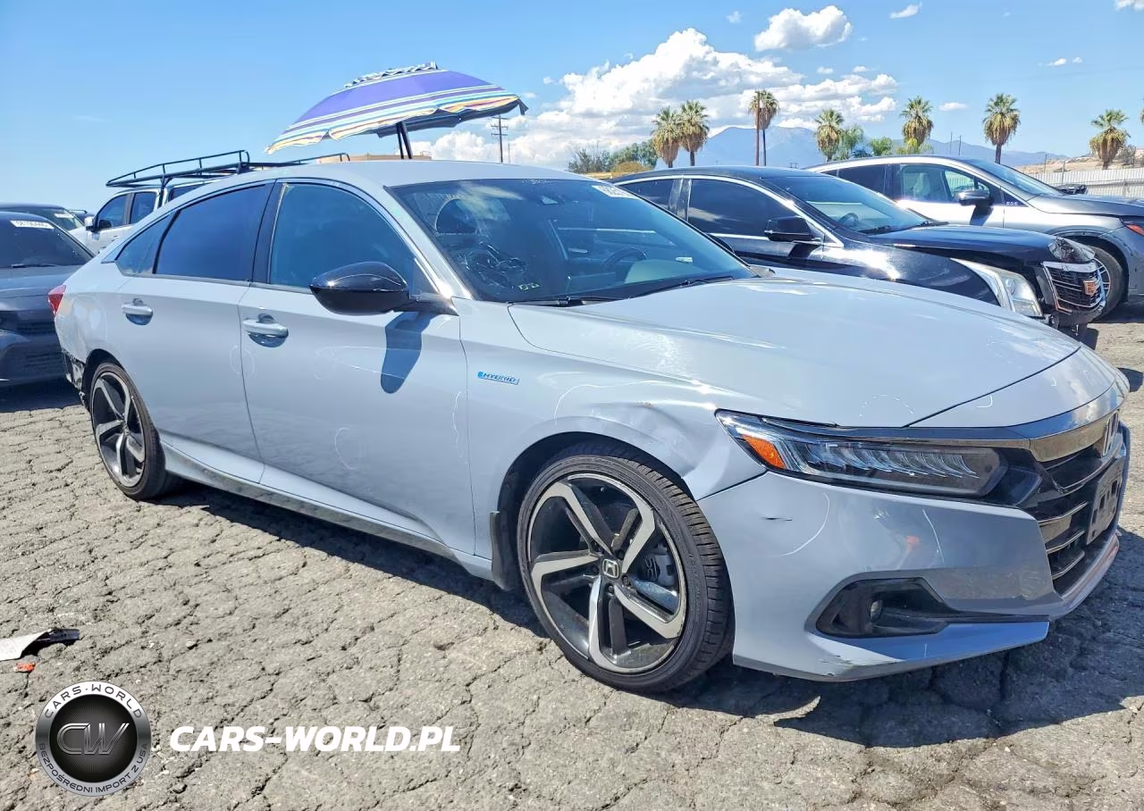 2022 Honda Accord Hybrid Sport VIN:1HGCV3F21NA033018 - 4