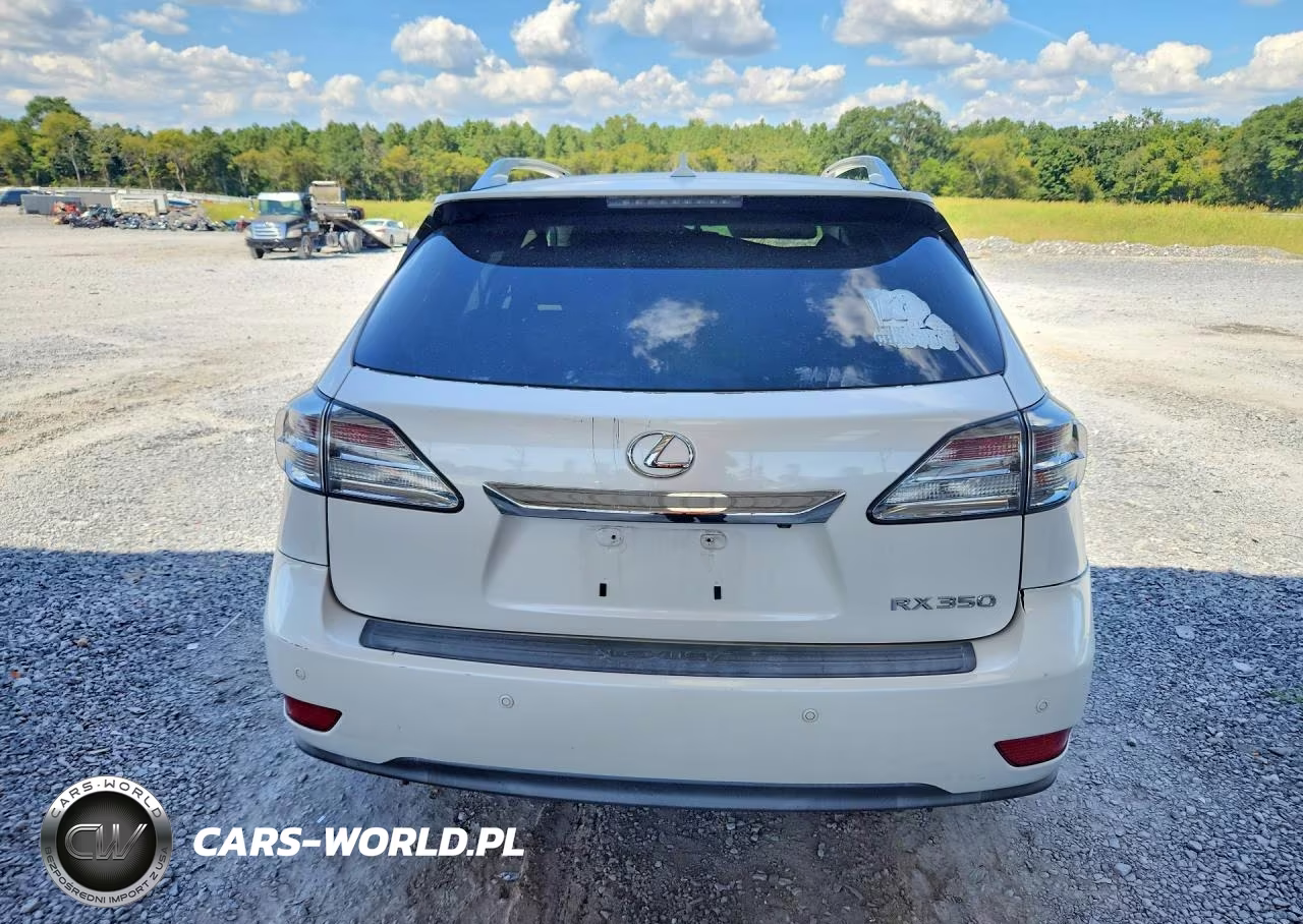2012 Lexus Rx 350 VIN:2T2ZK1BA0CC065871 - 6
