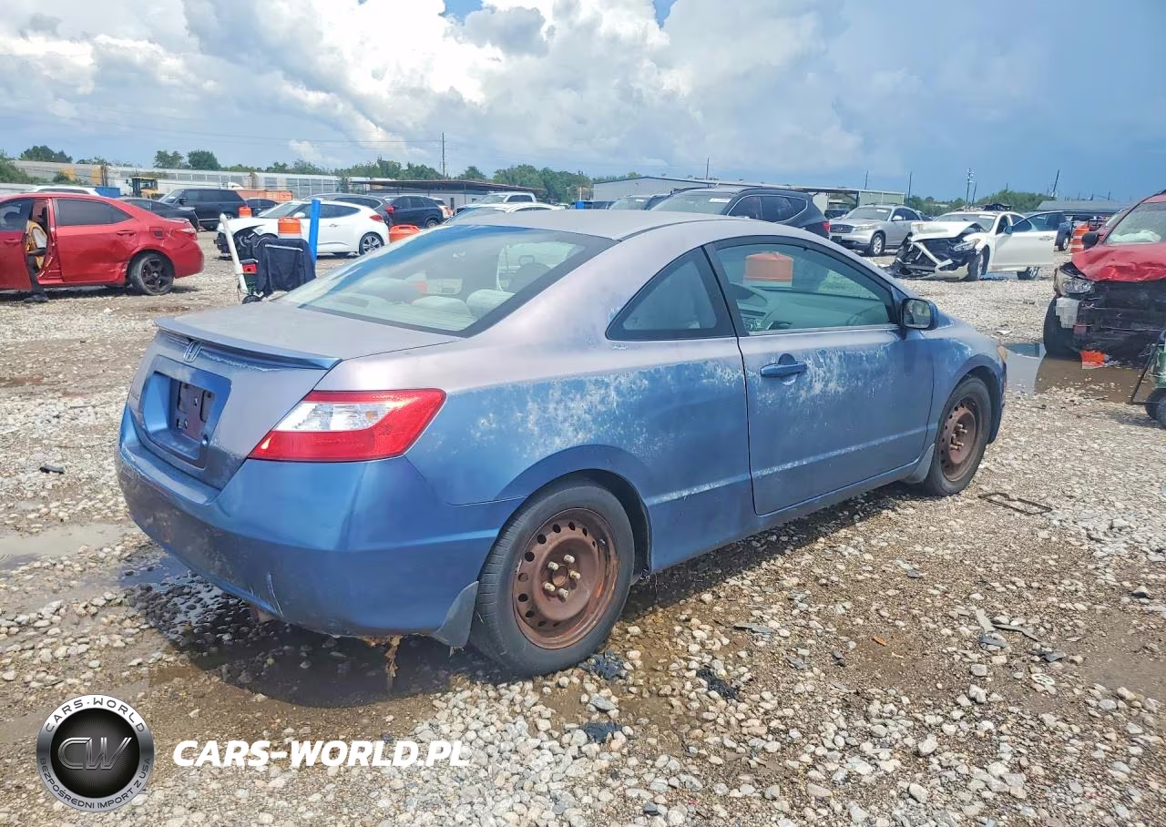 2007 Honda Civic Lx VIN:2HGFG12687H537879 - 3