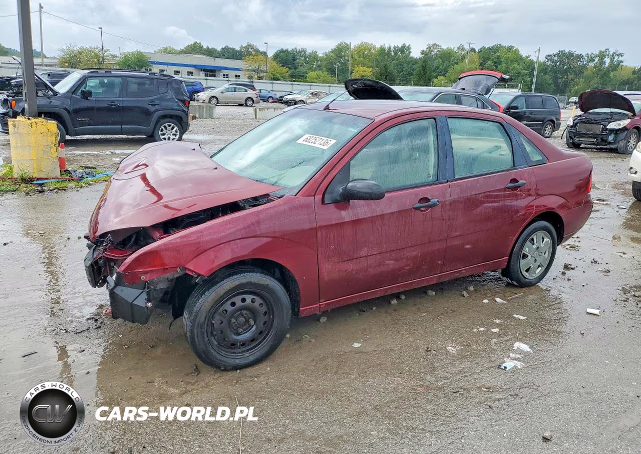 2007 Ford Focus Zx4 VIN:1FAFP34N87W146947 - 1