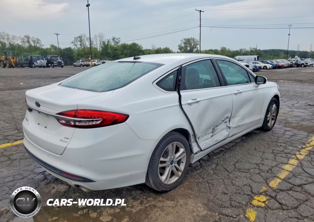 2018 Ford Fusion Se VIN:3FA6P0HD5JR239516 - 3