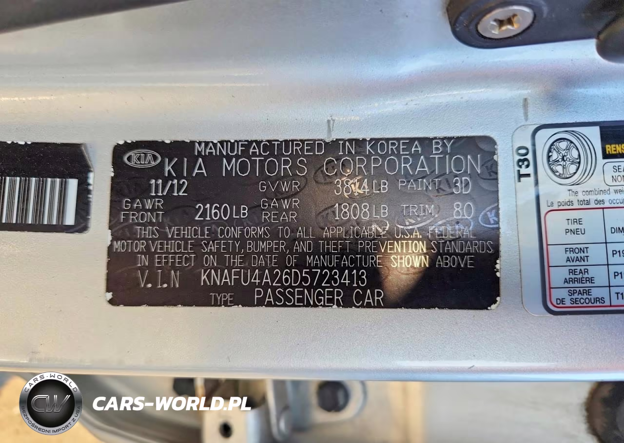 2013 Kia Forte Ex VIN:KNAFU4A26D5723413 - 12