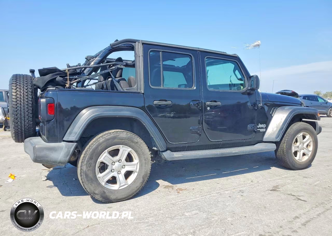 2018 Jeep Wrangler Unlimited Sport VIN:1C4HJXDN6JW248721 - 3
