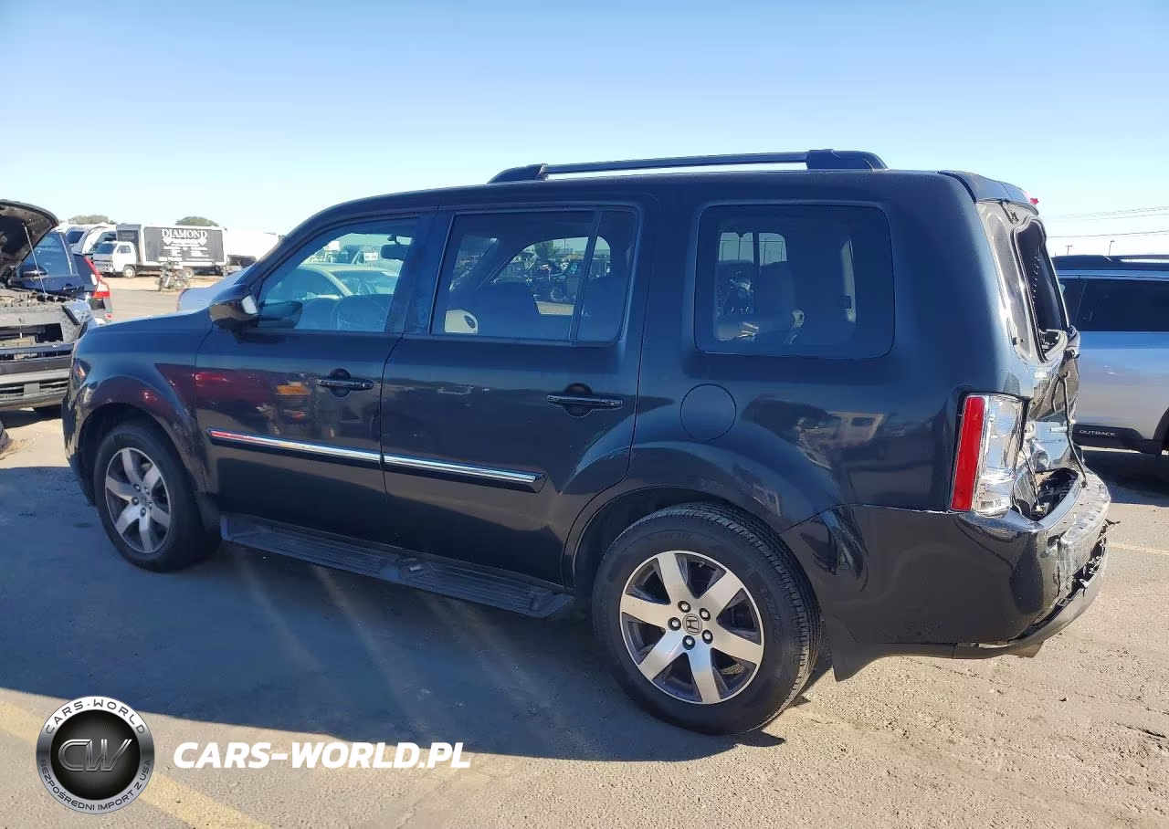 2013 Honda Pilot Touring VIN:5FNYF3H98DB006383 - 2