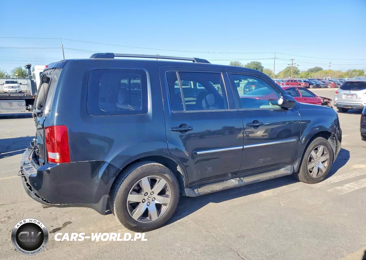 2013 Honda Pilot Touring VIN:5FNYF3H98DB006383 - 3