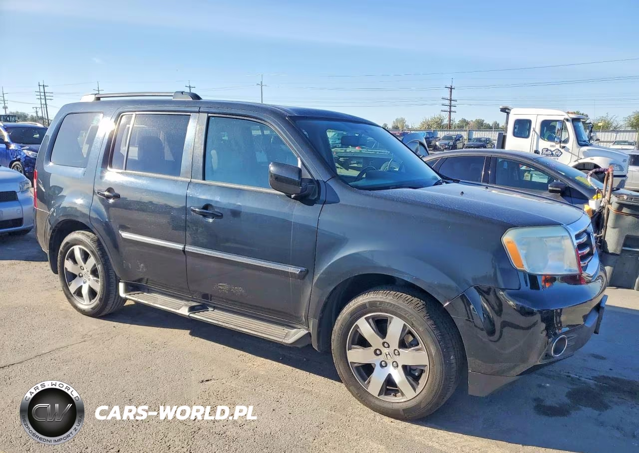 2013 Honda Pilot Touring VIN:5FNYF3H98DB006383 - 4