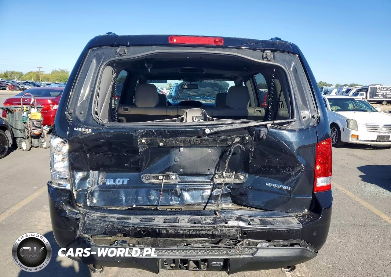 2013 Honda Pilot Touring VIN:5FNYF3H98DB006383 - 6