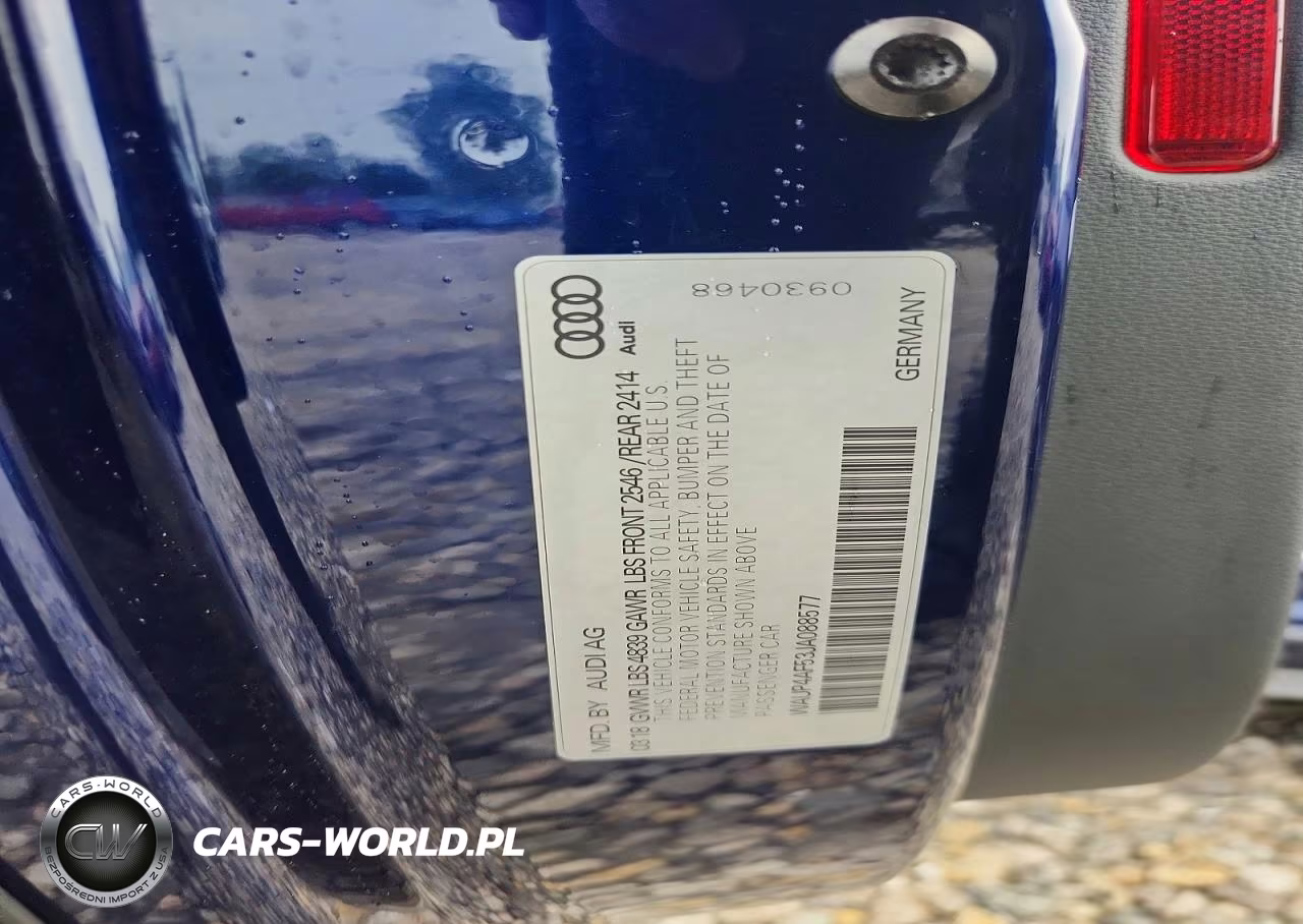 2018 Audi S5 Premium Plus VIN:WAUP4AF53JA088577 - 12