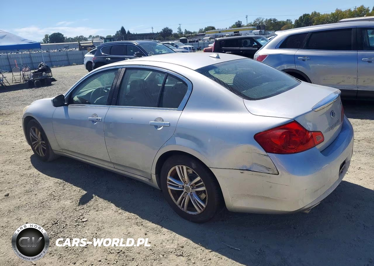 2011 Infiniti G25 Sedan Base VIN:JN1DV6AP2BM831046 - 2