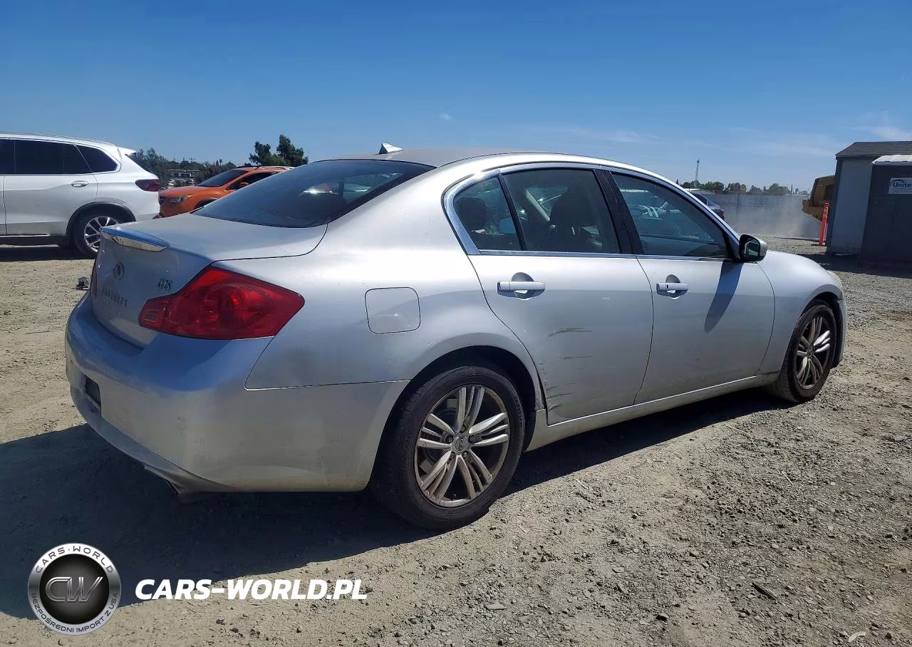 2011 Infiniti G25 Sedan Base VIN:JN1DV6AP2BM831046 - 3