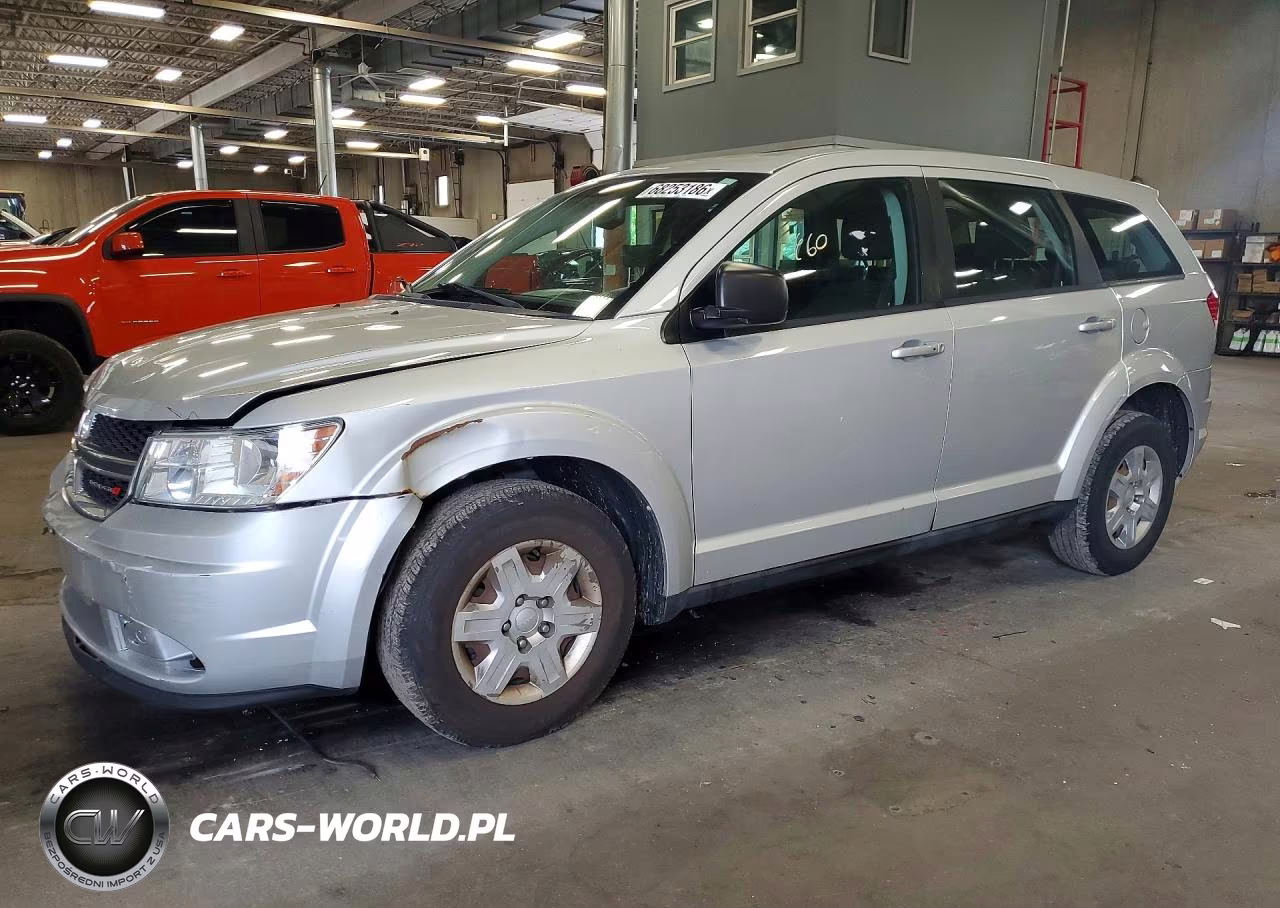 2012 Dodge Journey Se VIN:3C4PDCABXCT276262 - 1