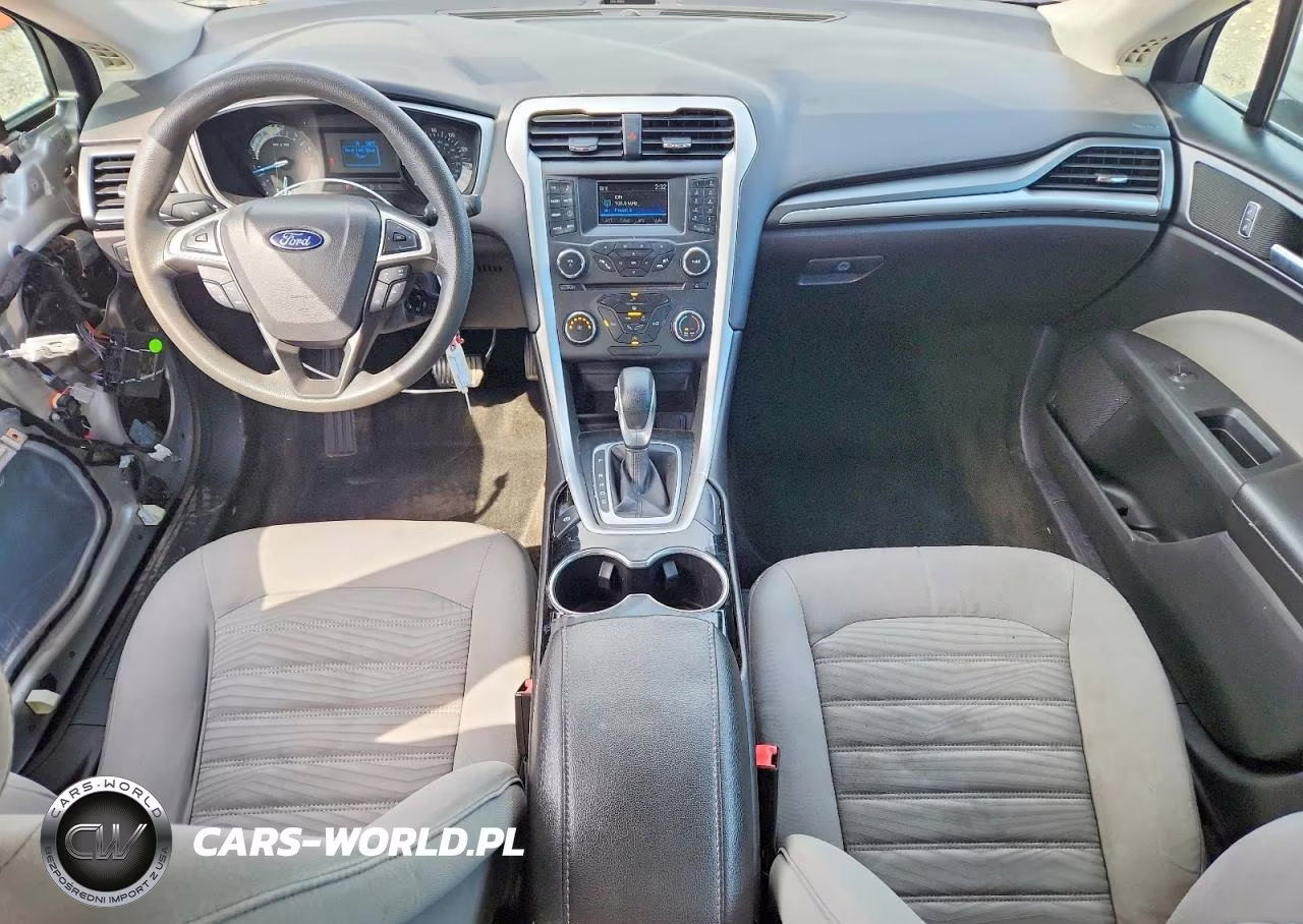2016 Ford Fusion S VIN:3FA6P0G76GR205783 - 8