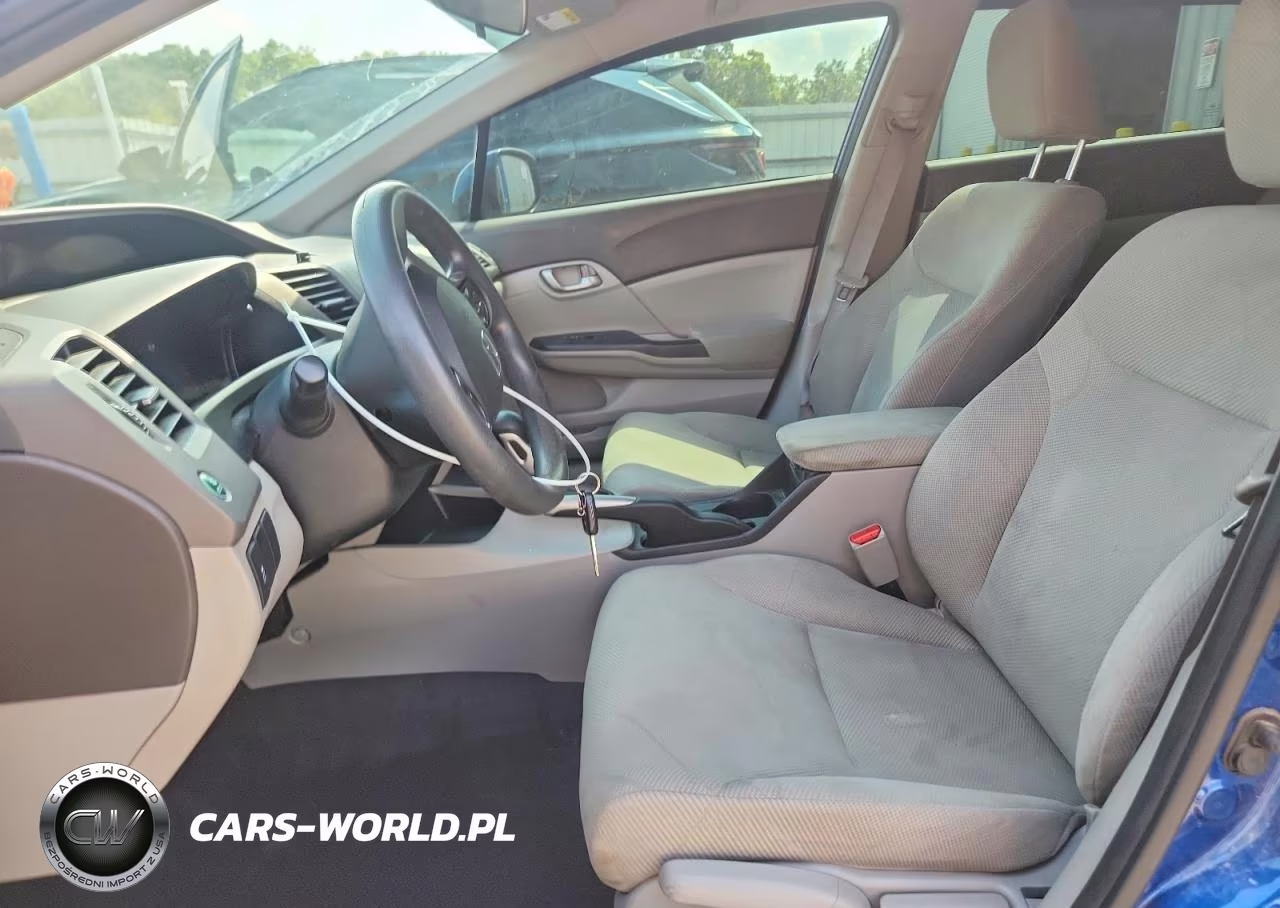 2012 Honda Civic Lx VIN:19XFB2F56CE005203 - 7