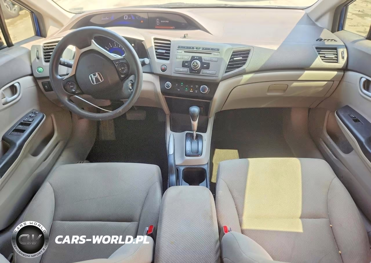 2012 Honda Civic Lx VIN:19XFB2F56CE005203 - 8