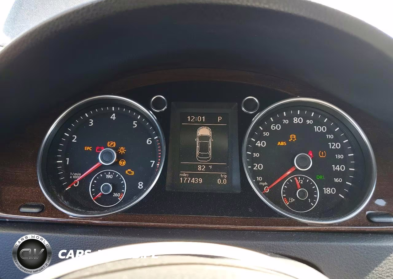 2012 Volkswagen Cc Luxury VIN:WVWHN7AN8CE523247 - 9