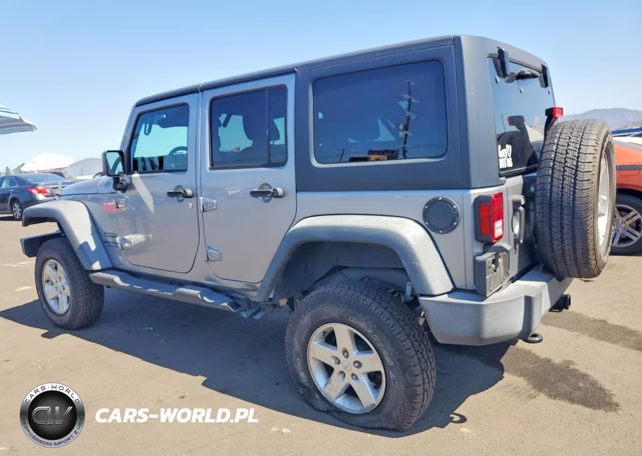 2017 Jeep Wrangler Unlimited Sport VIN:1C4BJWDG8HL615485 - 2