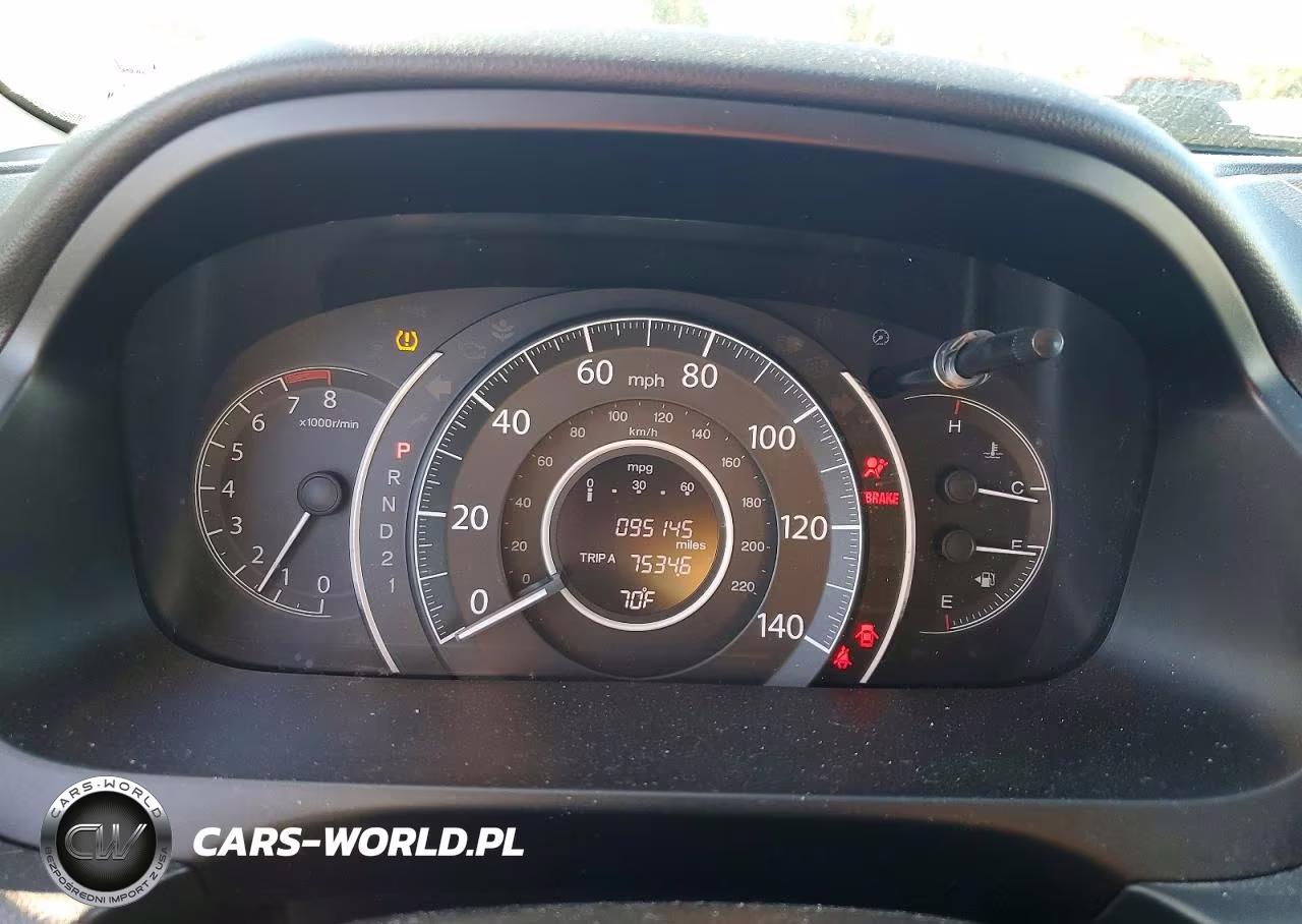 2013 Honda Cr-V Exl VIN:2HKRM3H75DH507077 - 9