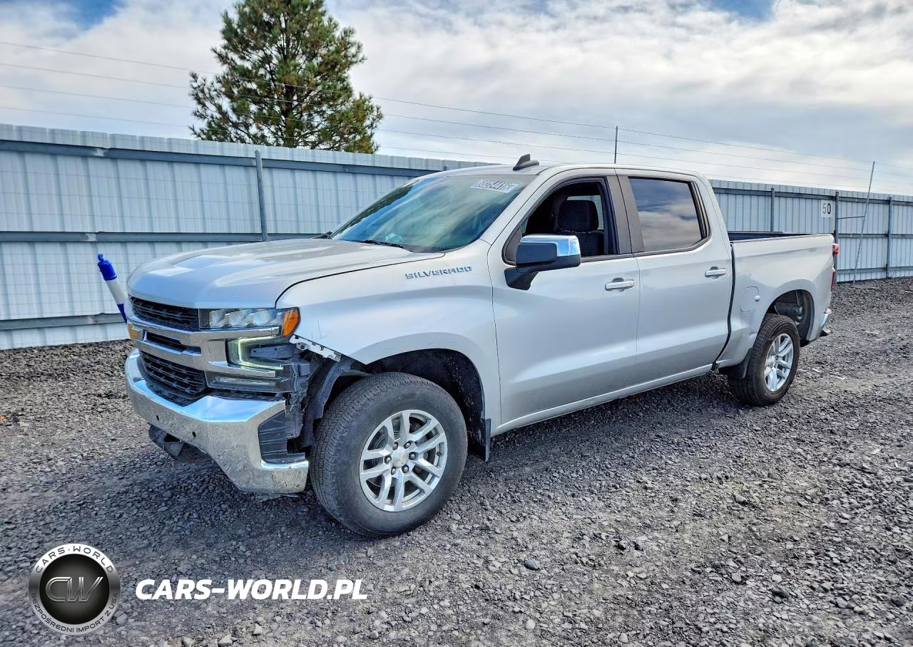2021 Chevrolet Silverado C1500 Lt VIN:3GCPWCEK6MG447670 - 1