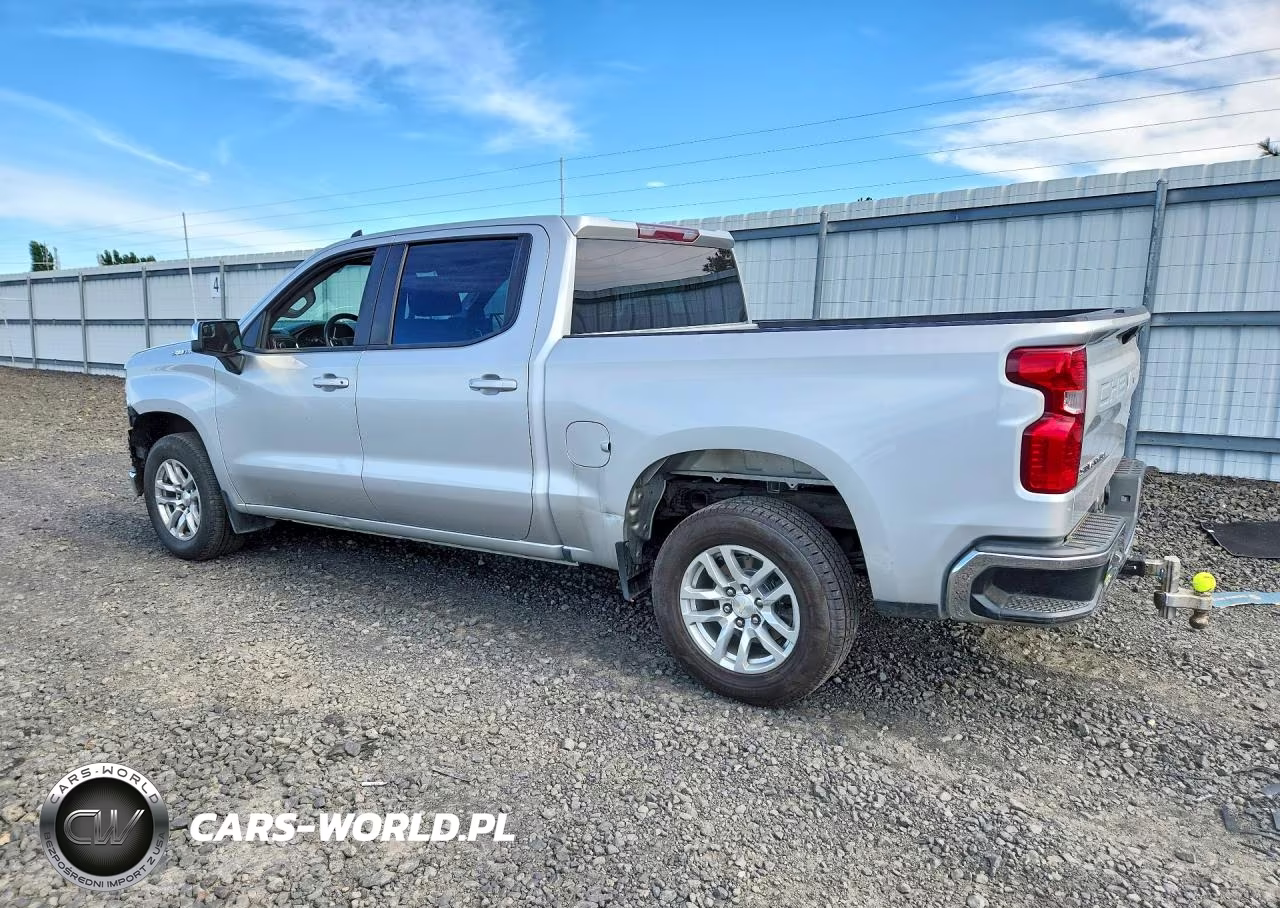 2021 Chevrolet Silverado C1500 Lt VIN:3GCPWCEK6MG447670 - 2